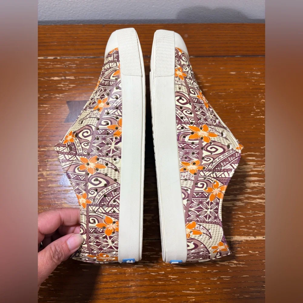 Native Disney Moana Collab Recyclable Comfy Summer Slip On Shoes Unisex Sz M7 W9